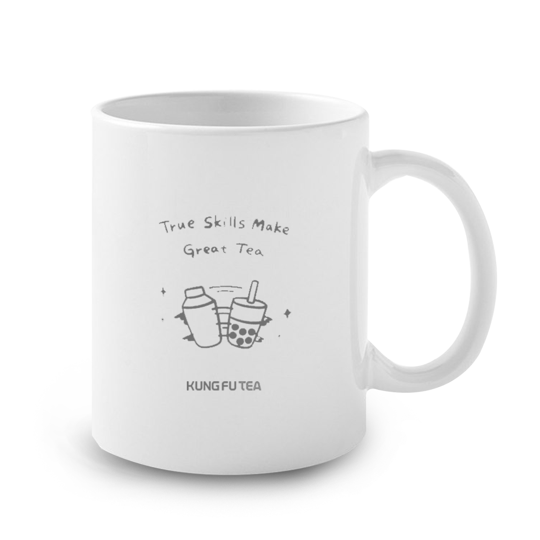 Kung Fu Tea - True Skills Make Great Tea Ceramic Mug