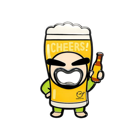 Kung Fu Tea Magnet Beer Opener